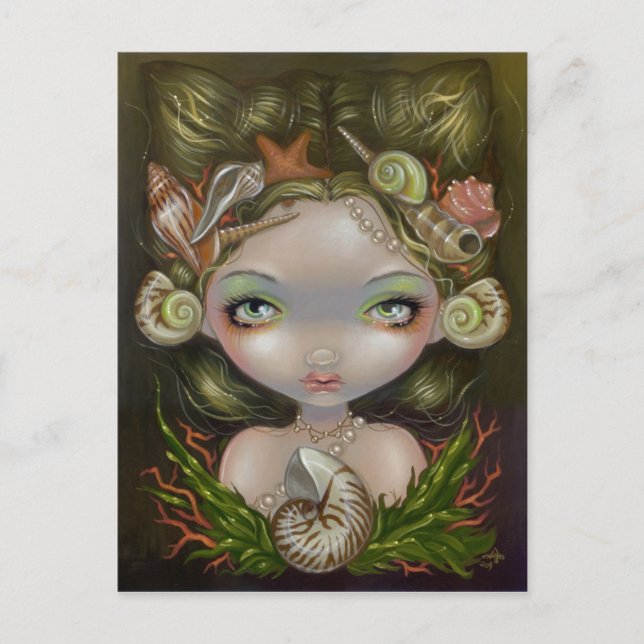 "Krona i Snäckor" vykort (Framsida)