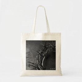 Krona i Thorns Christian Tote Bag Tygkasse