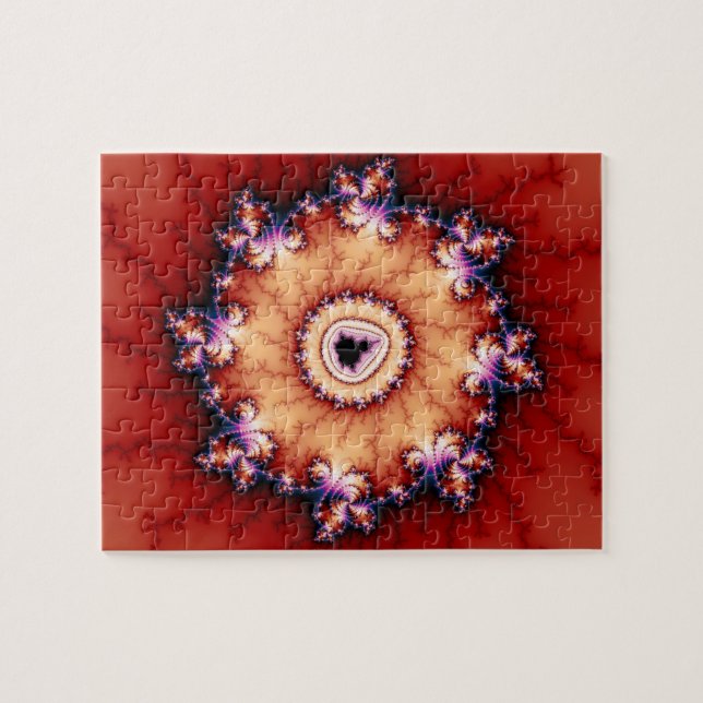 Krona i Thorns - Fractal Pussel (Horisontell)