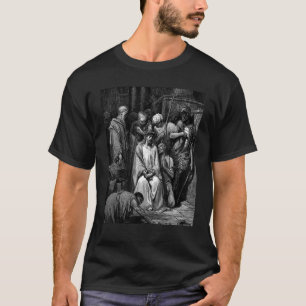 Krona i Thorns Gustave Dore Biblical Art T Shirt