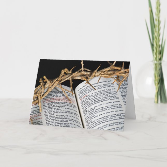 Krona i Thorns Helgkort (Framsida)