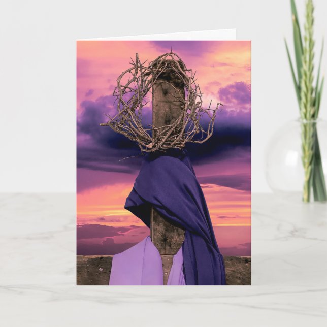 Krona i Thorns på Kor Helgkort (Framsida)