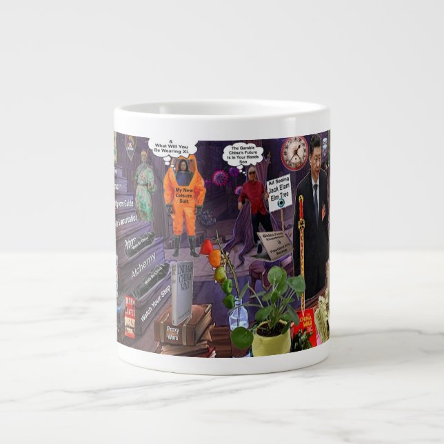 Krona i torgen jumbo mugg (Framsidan)