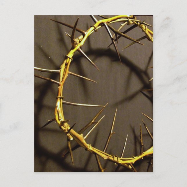 Krona i vykort för Thorns (Framsida)