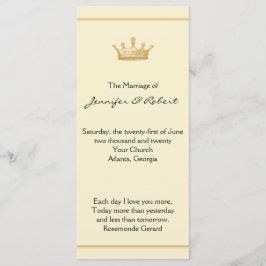 Krona-katastrofen i Guld och Elfenbenskusten-Bröll Program