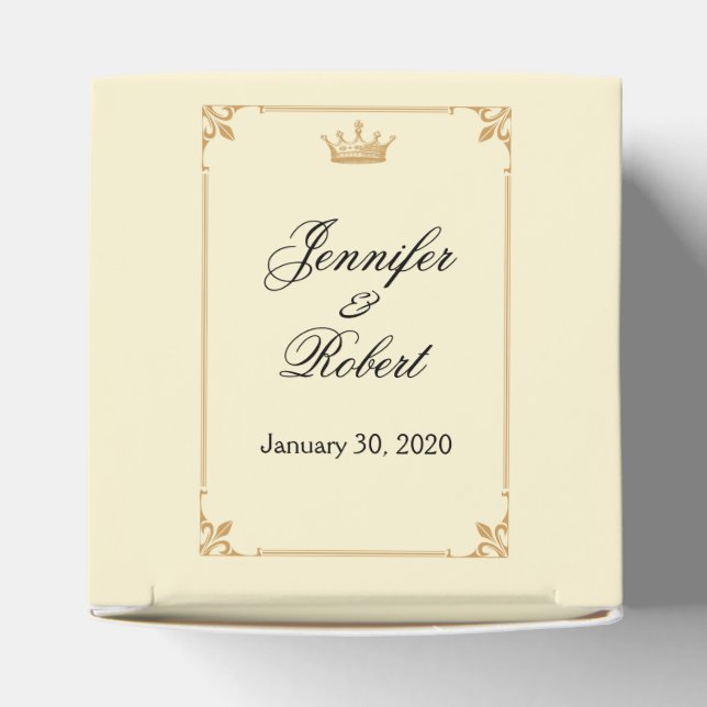 Krona-katastrofen i Guld och Elfenbenskustens favo Presentaskar (Överdel)