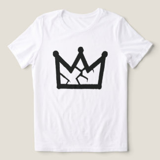Krona kraschade t shirt