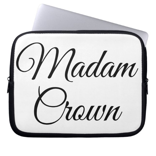 Krona Laptop Sleeve (Framsidan)