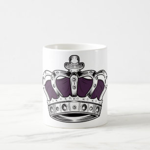 KRONA - LILA KAFFEMUGG