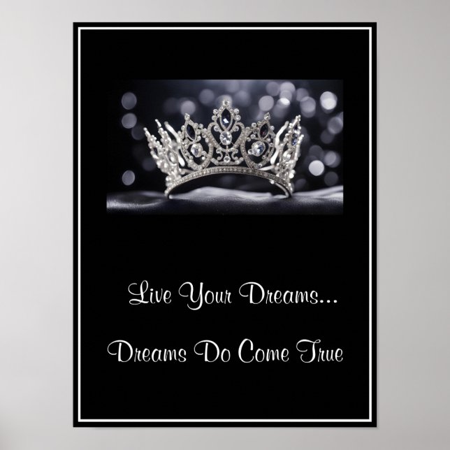 Krona Live Your Dreams Poster (Framsidan)