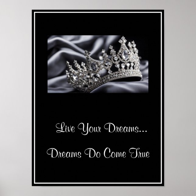 Krona Live Your Dreams Poster (Framsidan)