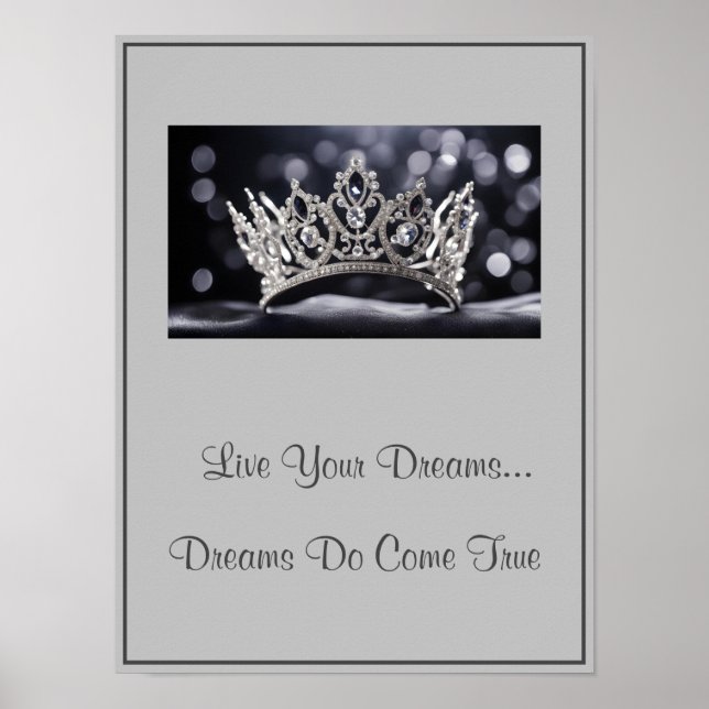 Krona Live Your Dreams Poster (Framsidan)