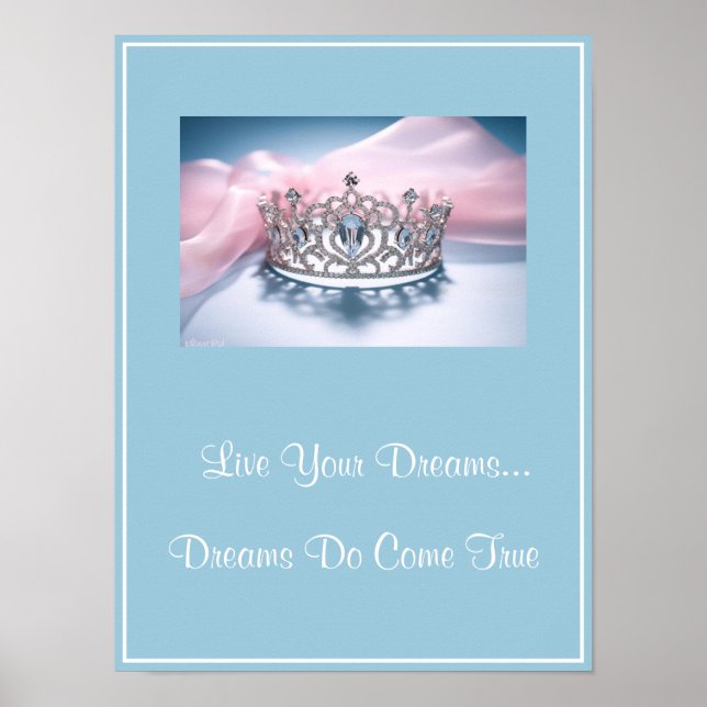 Krona Live Your Dreams Poster (Framsidan)