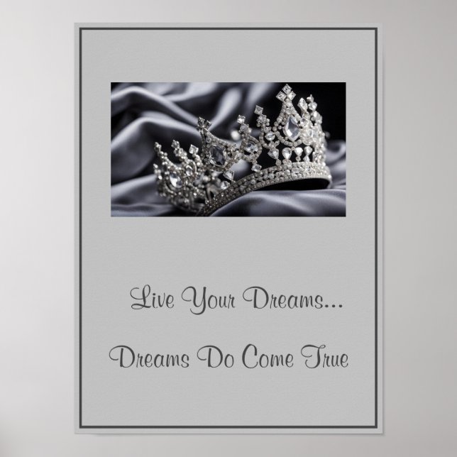 Krona Live Your Dreams Poster (Framsidan)