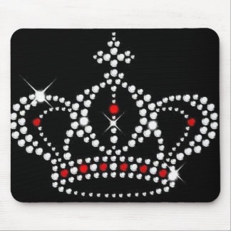 Krona med Bling Mousepad Musmatta