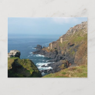 Krona Mines Botallack Cornwall England Vykort
