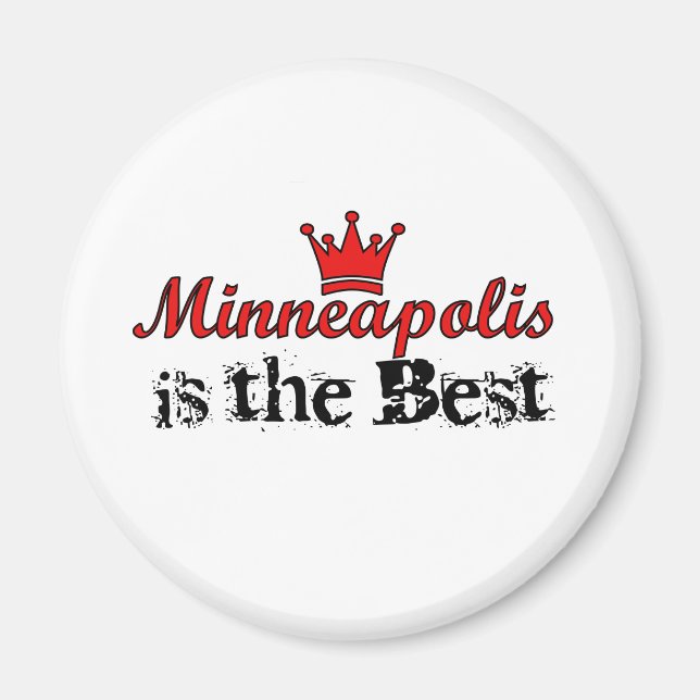 Krona Minneapolis Magnet (Framsidan)