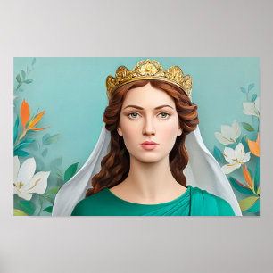 Krona of Charity: Saint Elizabeth i Ungern Poster