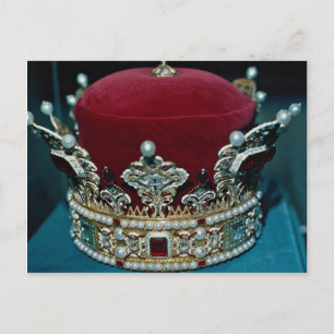 Krona of Royalty, Liechtenstein Vykort