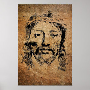 Krona of Thorns Jesus Poster