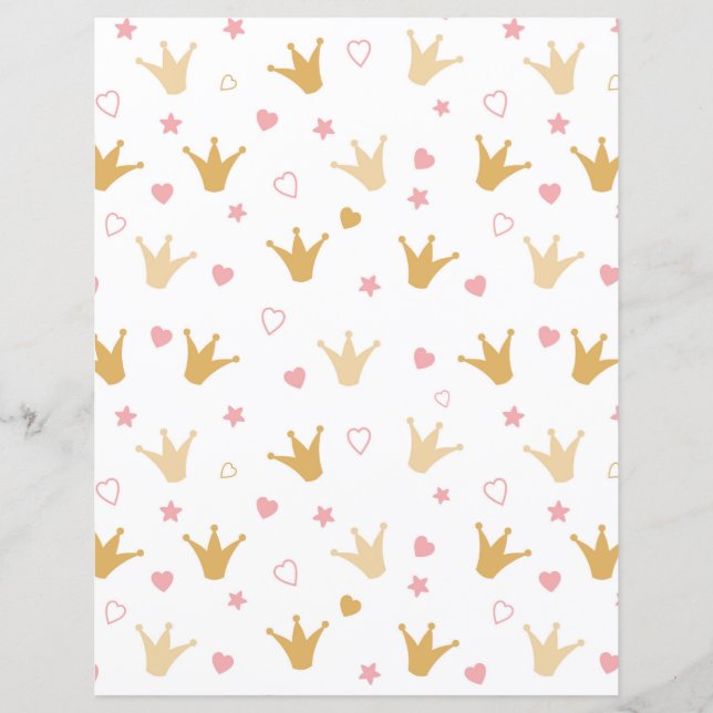 Krona, örhängen och stjärnor (Framsida)