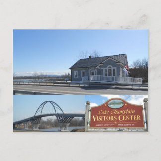 Krona Point New York i Chambladet Vykort