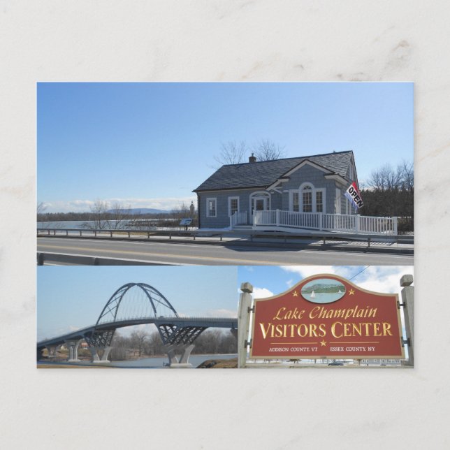 Krona Point New York i Chambladet Vykort (Framsida)