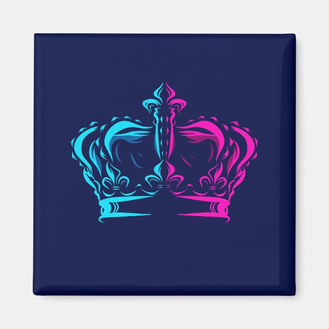 Krona pop magnet (Framsidan)