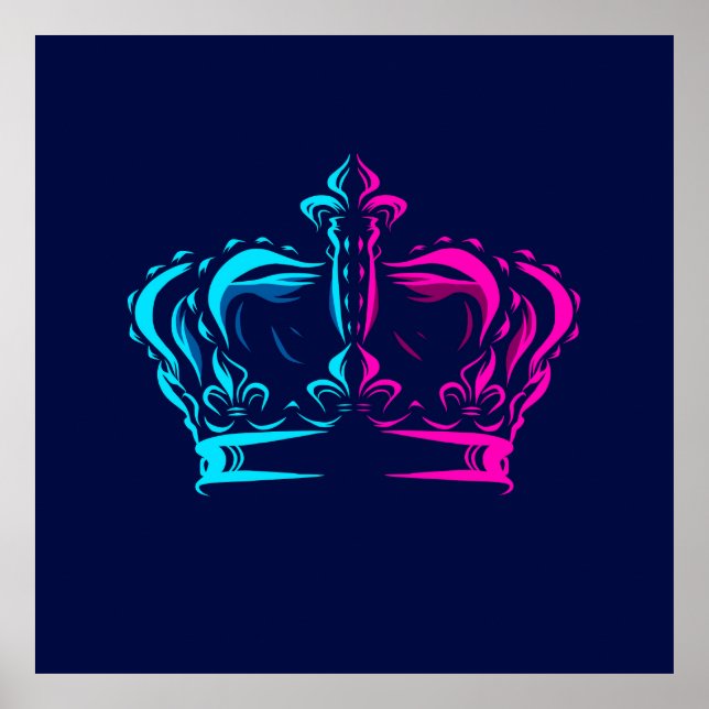 Krona pop poster (Framsidan)