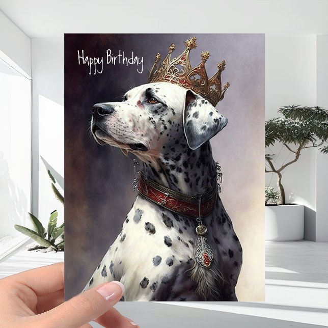 Krona Prince Dalformation - Hundälskare Grattis på Kort (Skapare uppladdad)