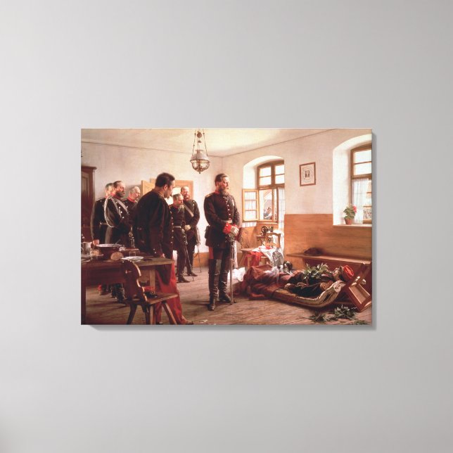 Krona Prince Frederick av liket Canvastryck (Framsida)