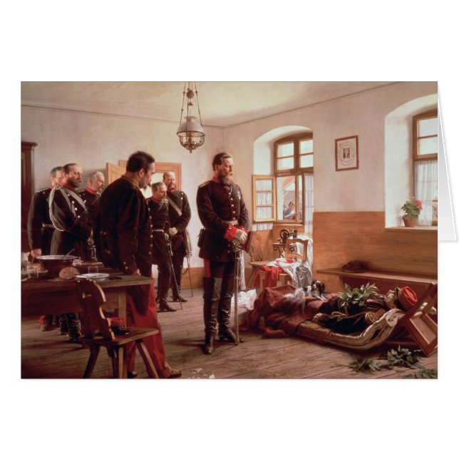 Krona Prince Frederick av liket Hälsningskort (Framsidan Horizontal)