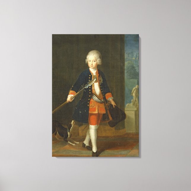 Krona Prince Frederick II Canvastryck (Framsida)