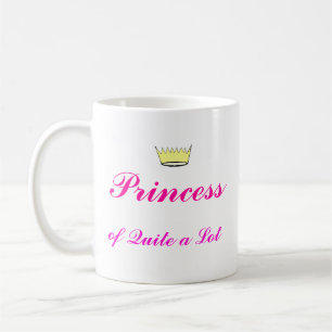 Krona Princess, av ganska ett lott Kaffemugg