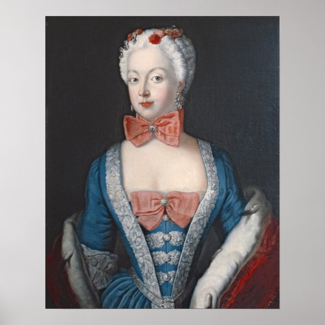Krona Princess Elisabeth Christine von Preussen Poster (Framsidan)