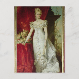 Krona Princess Stephanie från Belgien Vykort