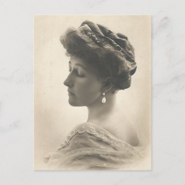 Krona princess Stephanie of Austria #059H Vykort (Framsida)