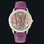 Krona Princess Yorkie Armbandsur<br><div class="desc">Djur</div>