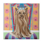 Krona Princess Yorkie Kakelplatta<br><div class="desc">Djur</div>