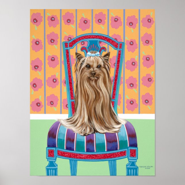 Krona Princess Yorkie Poster (Framsidan)