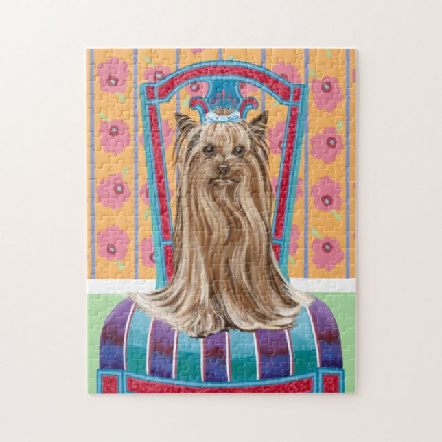 Krona Princess Yorkie Pussel (Vertikal)