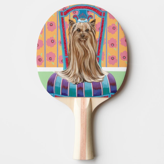 Krona prinsessan Yorkie Pingisracket (Framsidan)