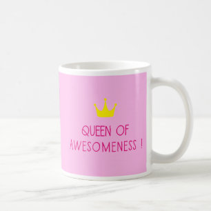 Krona Queen of Awesomeness Kaffemugg