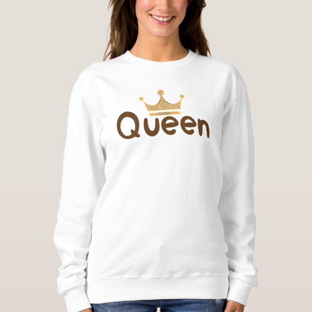 Krona Queen T Shirt (Framsida)