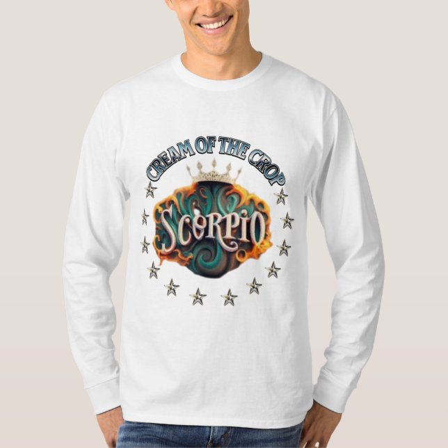 Krona Scorpio Manar appart-Shirt T Shirt (Framsida)