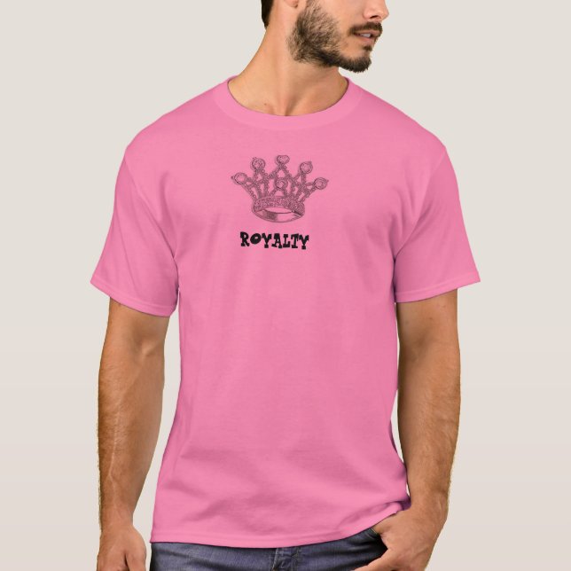 krona-smycken-l ROYALTY T Shirt (Framsida)