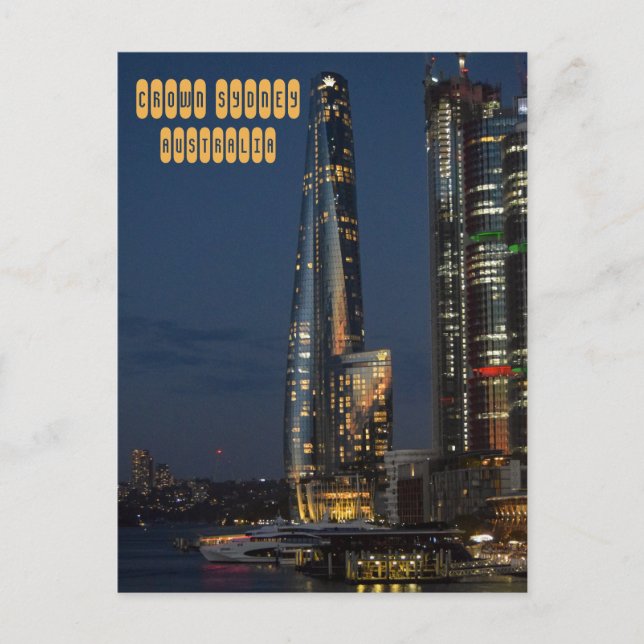 Krona Sydney Vykort (Framsida)