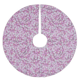 Krona Vetch Seamless Mönster Julgransmatta Borstad Polyester