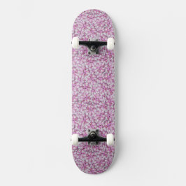 Krona Vetch Seamless Mönster Mini Skateboard Bräda 18,5 Cm