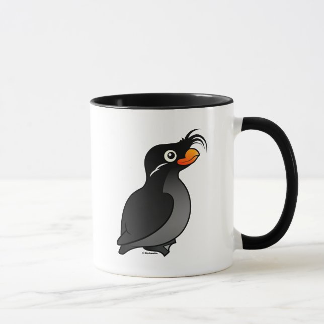 Krönad Auklet Mugg (Höger)